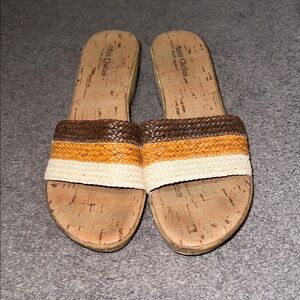 Anna Chelini Woven Wedge Sandals Made in Italy